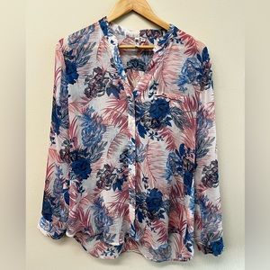 KUT from the Kloth floral blouse